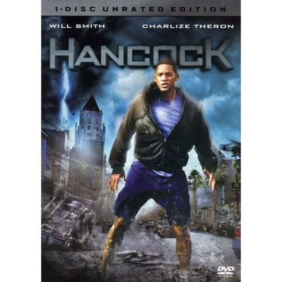 Hancock DVD Will Smith Charlize Theron - Picture 1 of 3
